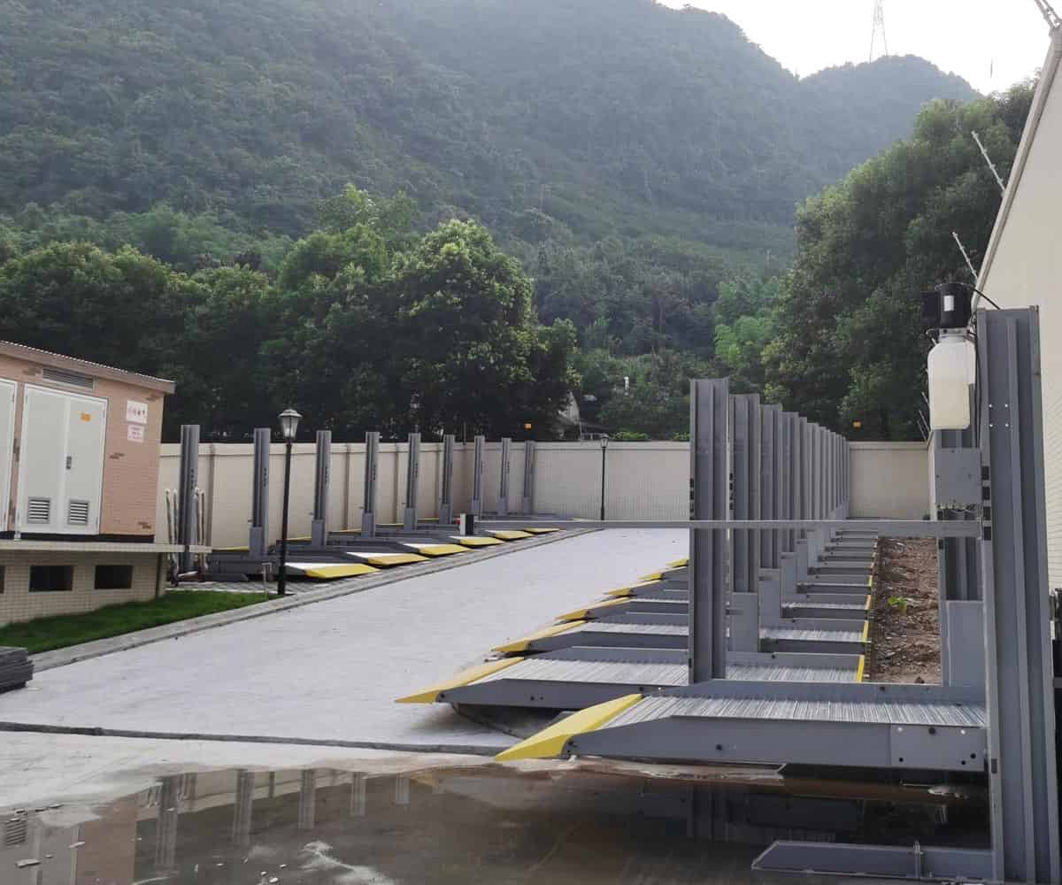 雙層升降平移機械式停車位長租